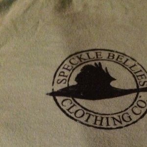 NWT SPECKLED BELLIES SHIRT